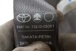 108074, 7321005051C0 , art13470695 Ремень безопасности передний левый Toyota Avensis 2 Арт 13470695, вид 2
