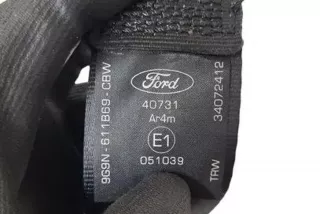 9G9N611B69CBW , art13488399 Ремень безопасности задний правый Ford Mondeo 1 Арт 13488399, вид 3