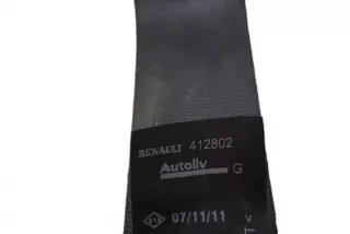 412802 , art13492098 Ремень безопасности задний левый Dacia Logan 1 Арт 13492098, вид 2