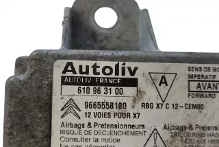 9665558180 , art14560399 Блок AirBag Citroen C5 2 Арт 14560399, вид 4
