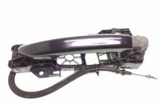 3C0839167 , art12219432 Ручка наружная задняя левая Volkswagen Passat B7 Арт 12219432, вид 1