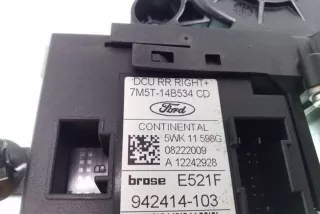 7M5T14B534CD, 979040100 , art12219551 Моторчик стеклоподъемника задний правый Ford Kuga 1 Арт 12219551, вид 4