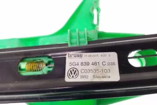 5G4839461C , art12225169 Стеклоподъемник задний левый Volkswagen Golf 7 Арт 12225169, вид 3