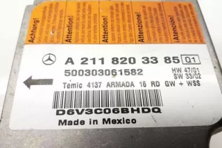 A2118203385 , art12226516 Блок AirBag Mercedes E W211 Арт 12226516, вид 4