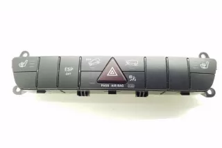 A1648703510 , art12232465 Кнопка аварийной сигнализации Mercedes ML W164 Арт 12232465, вид 1