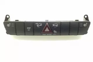 A1648703510 , art12232465 Кнопка аварийной сигнализации Mercedes ML W164 Арт 12232465, вид 2