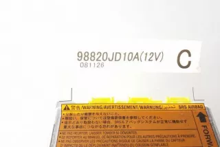 98820JD10A , art12243288 Блок AirBag Nissan Qashqai 1  Арт 12243288, вид 3