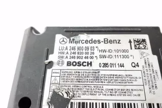 A2469000903, A2468200026, A2469024600 , art12246152 Блок AirBag Mercedes B W246 Арт 12246152, вид 2