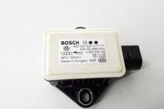 8K0907637C, 0265005738 , art12246377 Датчик ускорения Audi A4 B8 Арт 12246377, вид 1