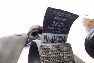 39818868 , art12246448 Ремень безопасности задний левый Volvo V60 1 Арт 12246448, вид 3