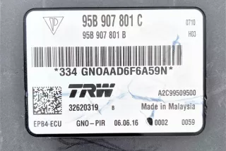 95B907801B, 95B907801B, 95B.907.801.B, 95B-907-801-B, 95B907801C, 95B907801C, 95B.907.801.C, 95B-907 Блок ручника (стояночного тормоза) Porsche Macan Арт 12964191, вид 7