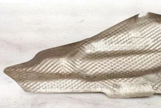 95B399300A , art13722408 Тепловой экран глушителя Porsche Macan restailing Арт 13722408, вид 6