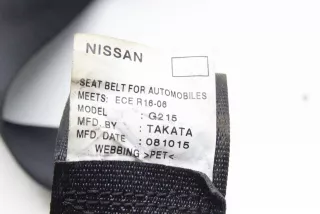 88844-4EA0A , art13974620 Ремень безопасности задний левый Nissan Qashqai 2 Арт 13974620, вид 4