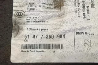 7360984 , art13116193 Ковер багажника BMW 1 F40 Арт 13116193, вид 3
