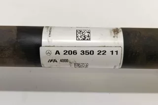 A2063502211 , art14512846 Полуось задняя (приводной вал, ШРУС) Mercedes C W206 Арт 14512846, вид 4