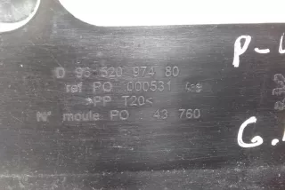 9652097480 , art14118235 Кронштейн крепления бампера заднего Peugeot 407 Арт 14118235, вид 3