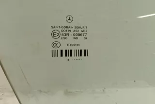 43R000677 , art13977014 Стекло двери передней правой Mercedes E W210 Арт 13977014, вид 2