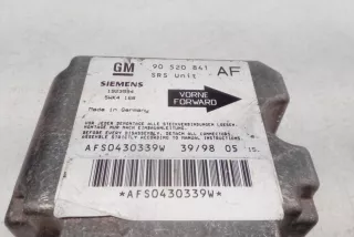 90520841AF , art13893288 Блок AirBag Opel Astra G Арт 13893288, вид 2