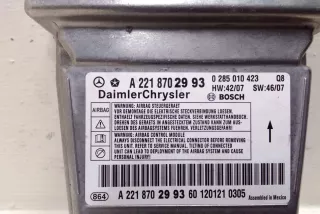 A2218702993 , art13941016 Блок AirBag Mercedes S W221 Арт 13941016, вид 2