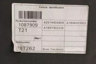 art13502958 Стеклоподъемник задний правый Mercedes R W251 Арт 13502958, вид 2