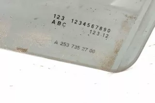 2537352700, A2537352700 , art13506514 Стекло двери задней левой Mercedes GLC X253 Арт 13506514, вид 4