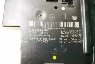2129060805, 2129000122 , art13509578 Блок реле Mercedes E W212 Арт 13509578, вид 3