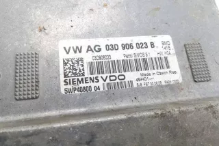 03D906023B, 03D906023, 5WP4080004 , art13532666 Блок управления двигателем Volkswagen Fox Арт 13532666, вид 3