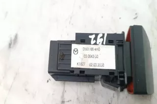 D651664H0, 03004300, K1827 , art13538364 Кнопка аварийной сигнализации Mazda 2 DE Арт 13538364, вид 3