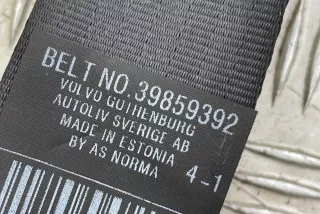 39859392 , art10219193 Ремень безопасности задний правый Volvo V70 3 Арт 10219193, вид 4