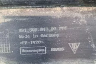99150581101 , art13267452 Молдинг бампера заднего Porsche 911  964 Арт 13267452, вид 6