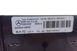 A9068301085, U2623005, 00901246, A9068301085kz , art12386175 Блок управления печки/климат-контроля Mercedes Sprinter W906 Арт 12386175, вид 3