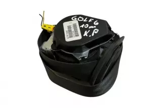 1K4857705BE, 6178963F1A , art12932096 Ремень безопасности передний левый Volkswagen Golf 5 Арт 12932096, вид 1