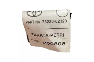 7322002120, 200808, 045555 , art12940081 Ремень безопасности передний левый Toyota Auris 1 Арт 12940081, вид 2
