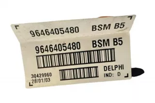 9646405480, 30429960 , art12953659 Блок комфорта Peugeot 406 Арт 12953659, вид 2