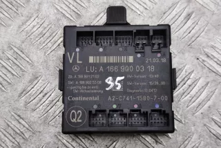 A1669000318 , art13770469 Блок управления двери передней левой Mercedes ML/GLE W166 Арт 13770469, вид 1