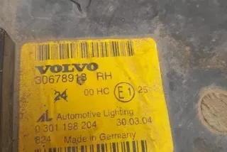 30678918, 0301198204 , art12440381 Фара правая Volvo V50 Арт 12440381, вид 3
