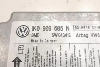1K0909605N, 5WK43413, 38050316 , art12440760 Блок AirBag Volkswagen Jetta 5 Арт 12440760, вид 3