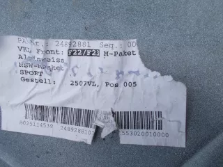  Бампер передний BMW 2 F22/F23 Арт AL5584432377, вид 3
