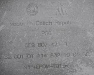 Бампер задний Skoda Octavia A4 Арт AL7619191289, вид 6