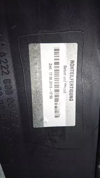 A2228800049 Бампер задний Mercedes S W221 Арт AL8474308325_2, вид 5