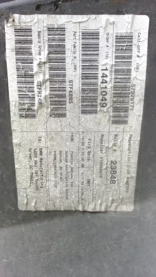 51127016068 Бампер задний BMW Z4 E85/E86 Арт AL10911530722, вид 9