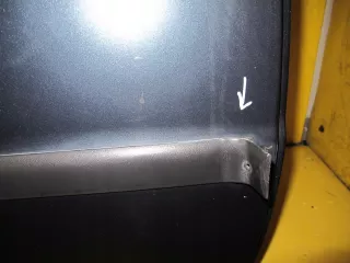 2000-2005 Дверь задняя правая Volkswagen Passat B5 Арт AL8712454616, вид 7