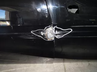 652323523522323232 Дверь задняя правая Mercedes A W176 Арт AL9564392047, вид 3