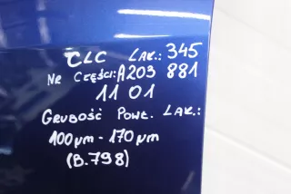 A2038811101 Крыло переднее левое Mercedes CLC Арт AL16401223885, вид 7