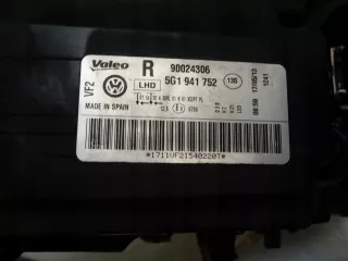 5G1941752,5G1941754,1x1x Фара передняя правая Volkswagen Golf 7 Арт AL16605386121, вид 7