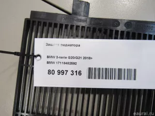 17118482592 BMW Защита радиатора BMW 3 G20/G21 Арт E80997316, вид 9