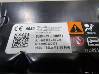 146336100B Tesla Подушка безопасности пассажирская (в торпедо) Tesla model S Арт E81000101, вид 8