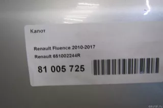 651002244R Renault Капот Renault Fluence  Арт E81005725, вид 16