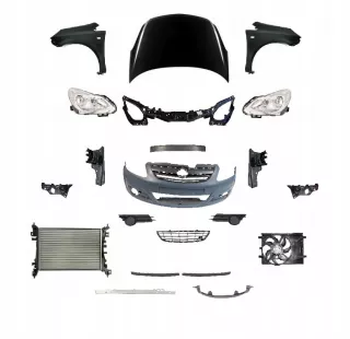 6400629 Бампер передний Opel Corsa D Арт AL11985701313, вид 1
