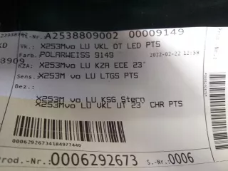 A2538809002 Бампер передний Mercedes GLC X253 Арт AL12054534686, вид 9
